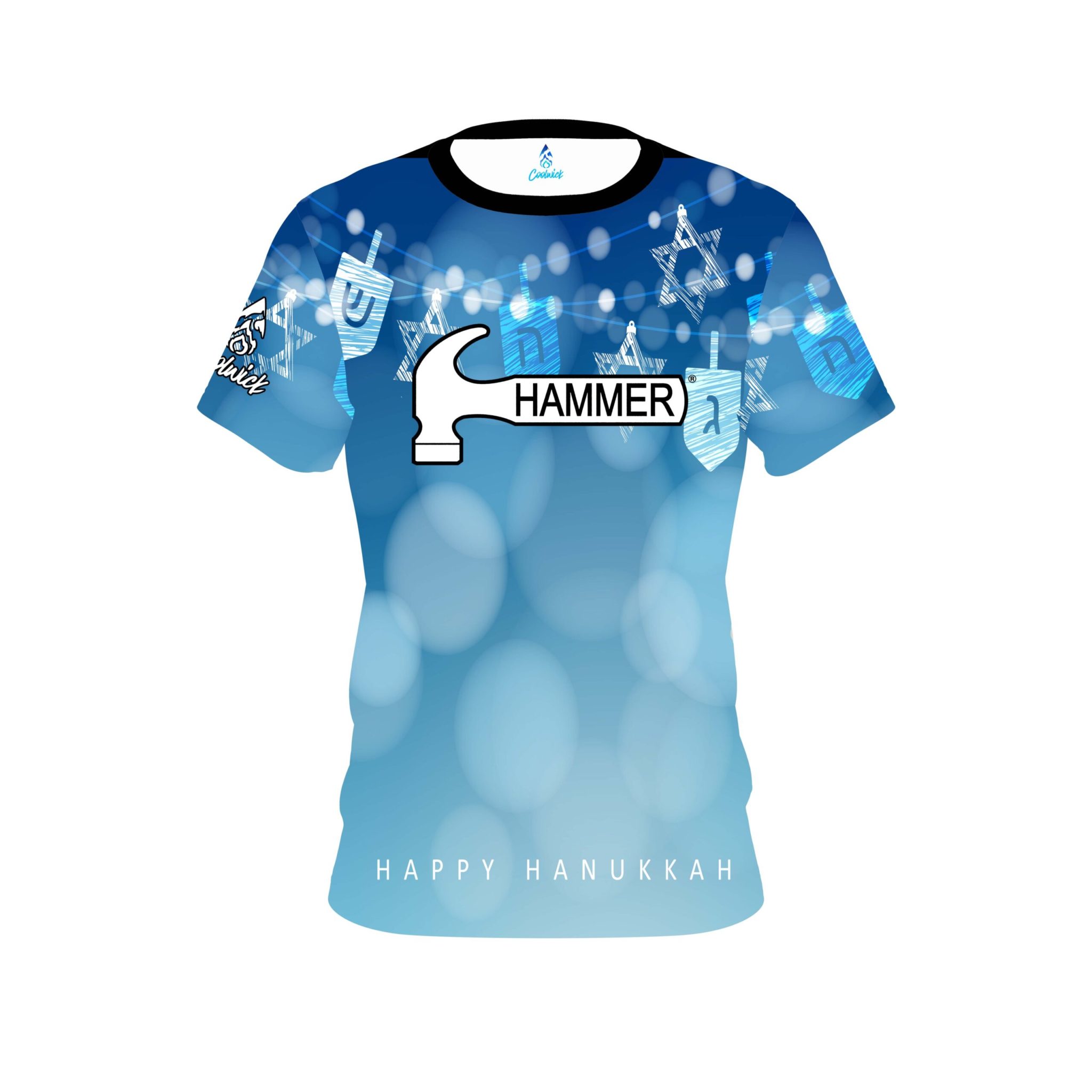 Hammer Hanukkah Holiday Time Coolwick Bowling Jersey
