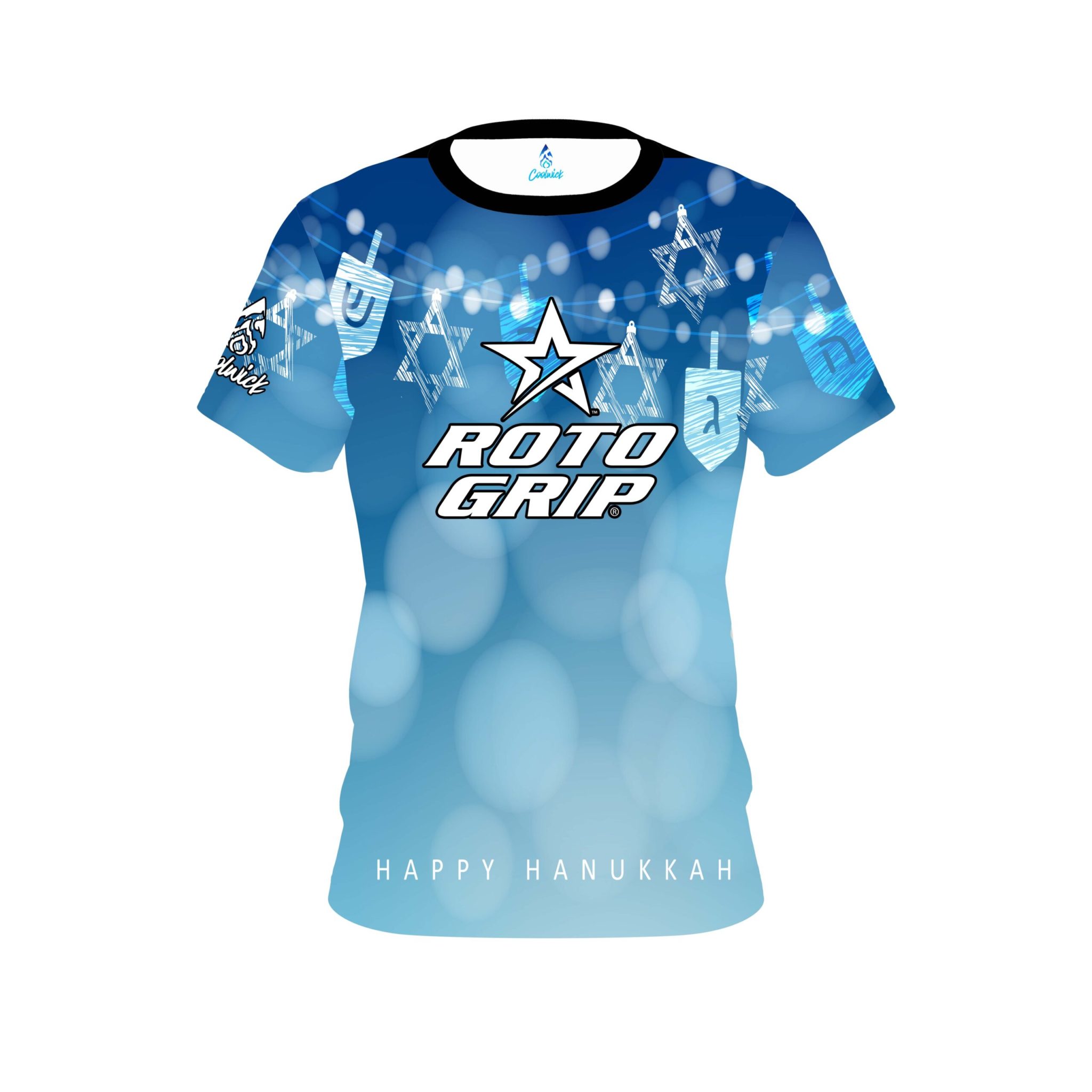 Roto Grip Hanukkah Holiday Time Coolwick Bowling Jersey
