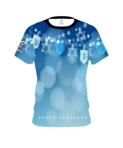 Plain Hanukkah Holiday Time Coolwick Bowling Jersey
