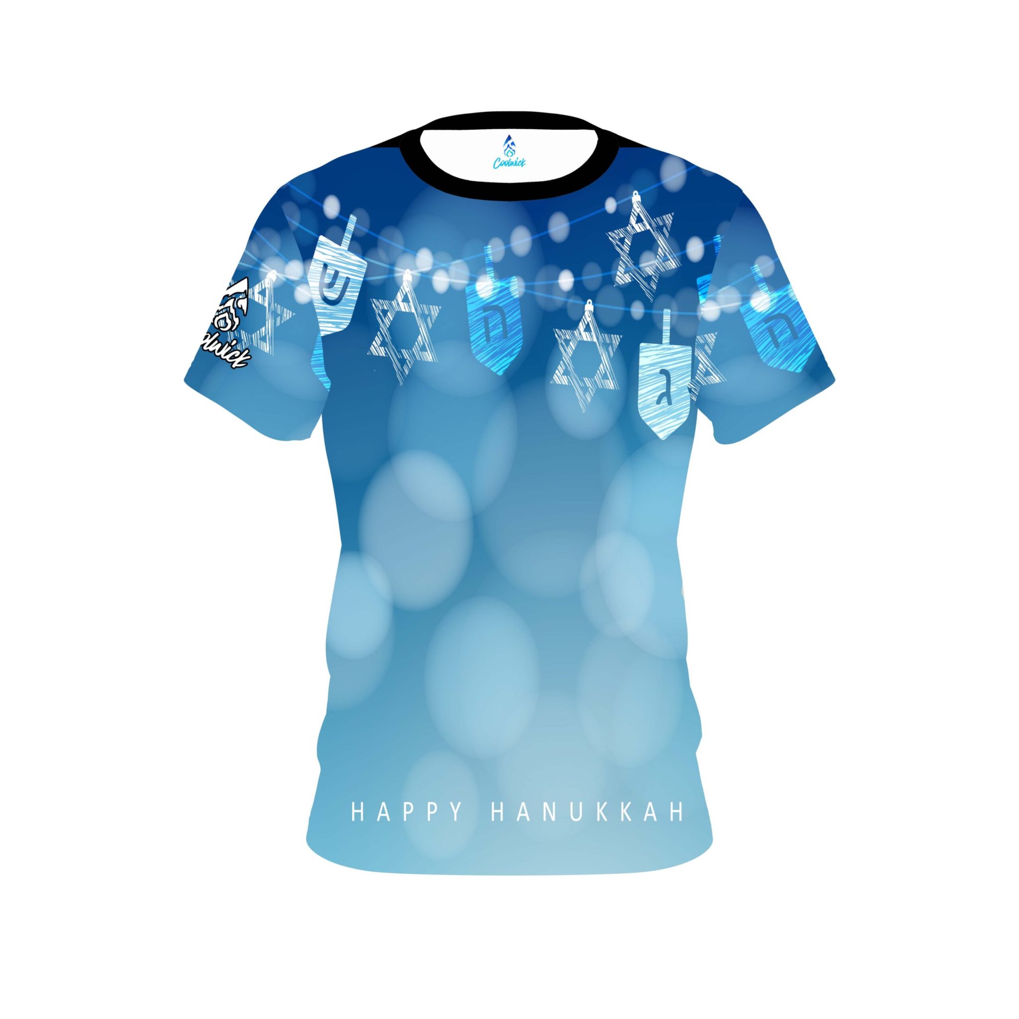 Plain Hanukkah Holiday Time Coolwick Bowling Jersey