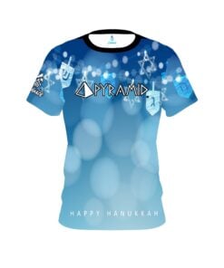 Pyramid Hanukkah Holiday Time Coolwick Bowling Jersey
