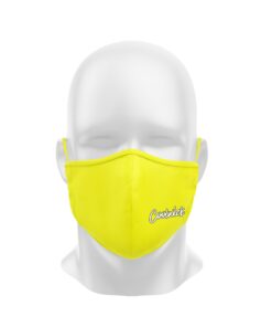 Coolwick Bright Yellow Dye Sublimated Mask