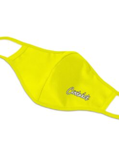 Alternative view of Coolwick Bright Yellow Dye Sublimated Mask