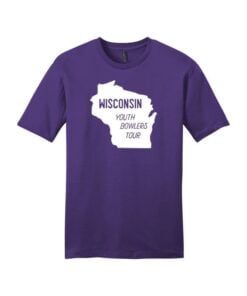 Coolwick Wisconsin YBT Bowling T-Shirt