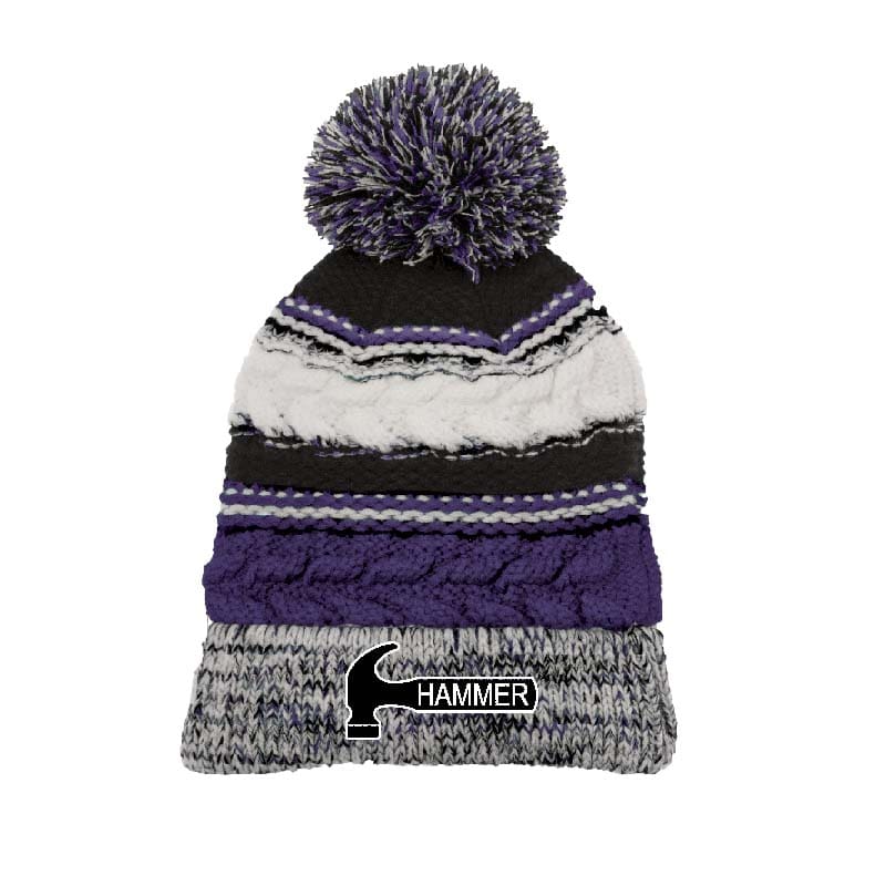 Hammer Pom Pom Bowling Beanie