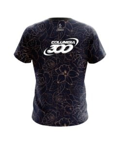 Alternative view of Columbia 300 Navy rose gold CoolWick Bowling Jersey