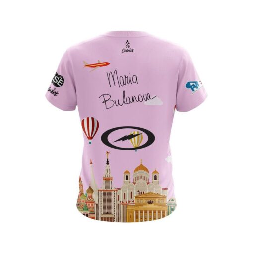 Maria Bulanova Russia CoolWick Bowling Jersey - Image 2