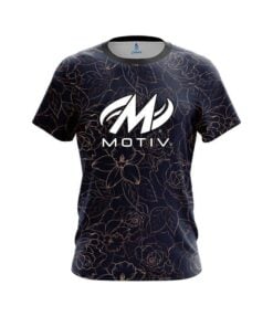 Motiv Navy rose gold CoolWick Bowling Jersey
