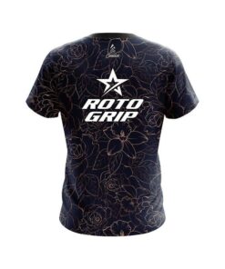 Alternative view of Roto Grip Navy rose gold CoolWick Bowling Jersey
