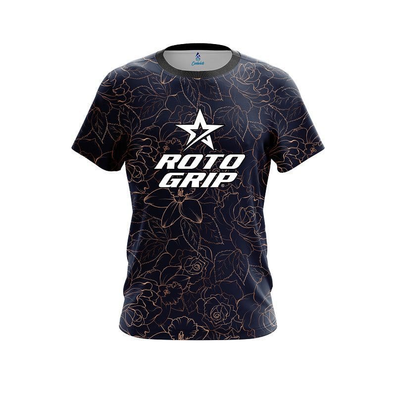 Roto Grip Navy rose gold CoolWick Bowling Jersey