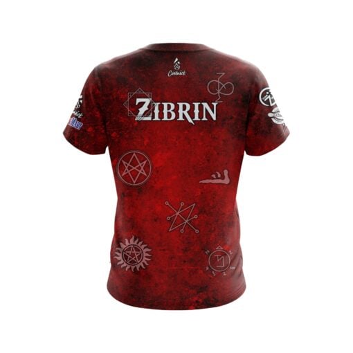 Stephanie Zibrin Symbols Replica CoolWick Bowling Jersey - Image 2