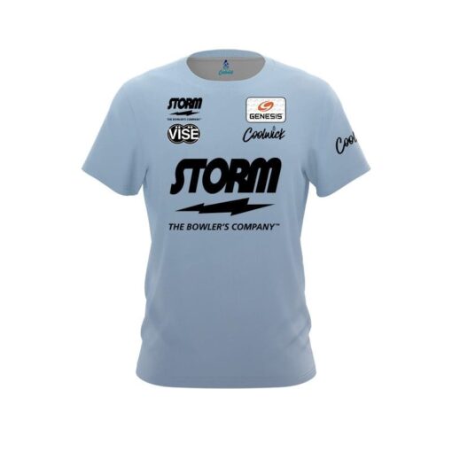 Storm Taylor Bailey Blue Slate CoolWick Bowling Jersey
