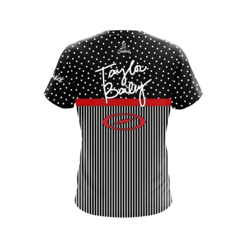 Storm Taylor Bailey Stripes Polka Dots CoolWick Bowling Jersey - Image 2