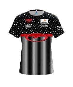 Storm Taylor Bailey Stripes Polka Dots CoolWick Bowling Jersey