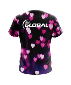 Alternative view of 900 Global Valentines Hearts Coolwick Bowling Jersey