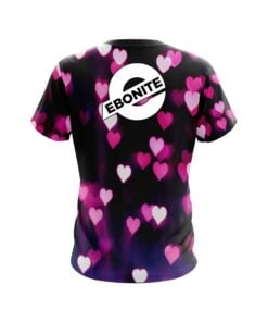 Alternative view of Ebonite Valentines Hearts Coolwick Bowling Jersey