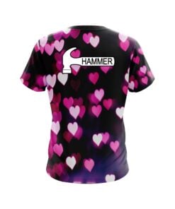 Alternative view of Hammer Valentines Hearts CoolWick Bowling Jersey