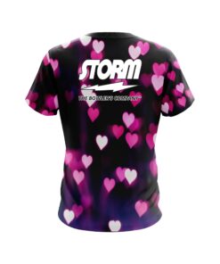 Alternative view of Storm Valentines Hearts Coolwick Bowling Jersey
