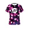 Ebonite Valentines Hearts Coolwick Bowling Jersey