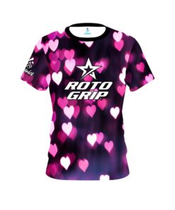 Roto Grip Valentines Hearts Coolwick Bowling Jersey
