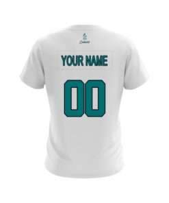 Alternative view of Coastal Carolina Away Football CoolWick Bowling Jersey