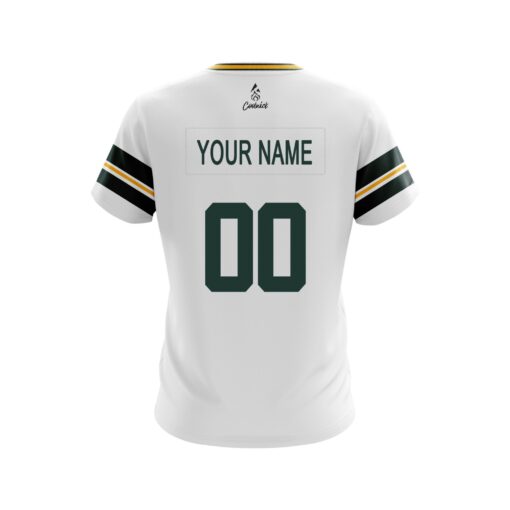 Green Bay Away Football CoolWick Bowling Jersey - Image 2