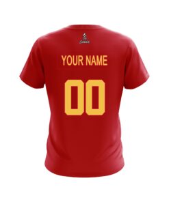 Alternative view of Iowa State Football CoolWick Bowling Jersey
