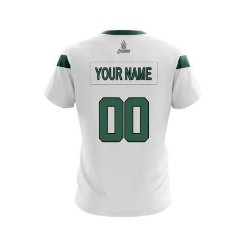 New York Green Away Football CoolWick Bowling Jersey - Image 2