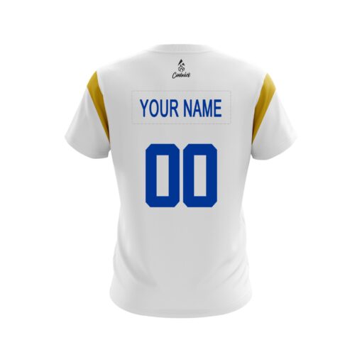 Los Angeles Blue Away Football CoolWick Bowling Jersey - Image 2