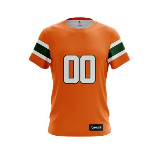 U Miami Football CoolWick Bowling Jersey - Image 2