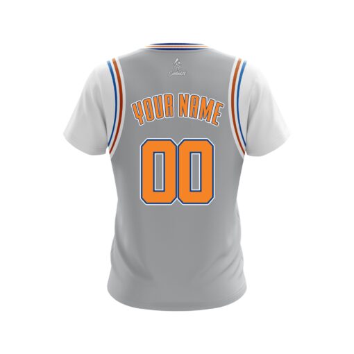 New York 1 Basketball CoolWick Bowling Jersey - Image 2