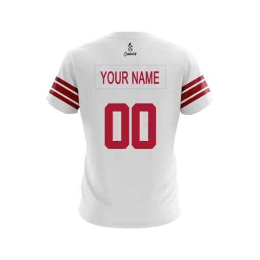 New York Blue Away Football CoolWick Bowling Jersey - Image 2