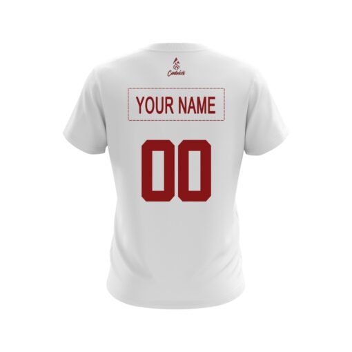 Oklahoma Away Football CoolWick Bowling Jersey - Image 2