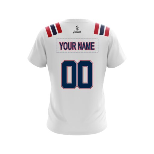 New England Away Football CoolWick Bowling Jersey - Image 2