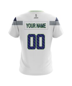 Alternative view of Seattle Away Football CoolWick Bowling Jersey