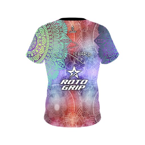 Jordan Richard Roto Grip Paisley Replica CoolWick Bowling Jersey - Image 2