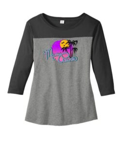 Missy Parkin Women's Bowling Palms CoolWick 3/4 Sleeve T-Shirt