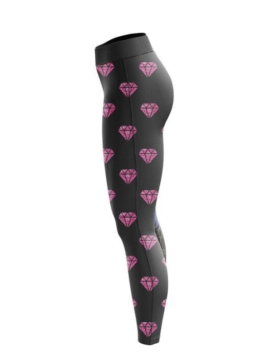 Pink Diamonds CoolWick Leggings - Image 3