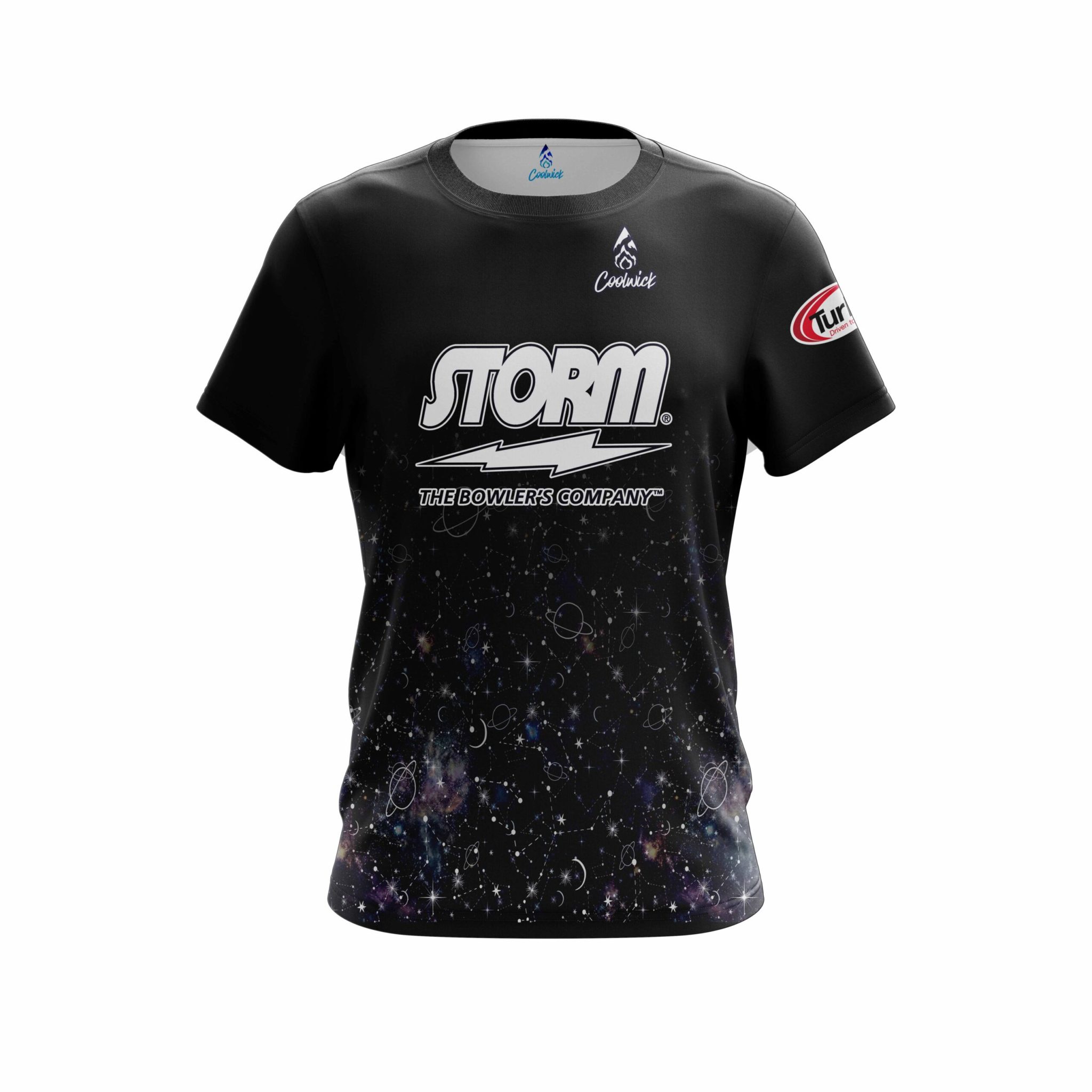 Jacqueline Evans Storm Nighttime Stars CoolWick Bowling Jersey