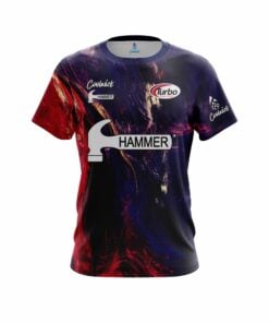 Haley Richard Purple Red Granite CoolWick Bowling Jersey