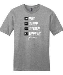 Josie Barnes CoolWick Eat Sleep Strike Repeat Bowling T-Shirt