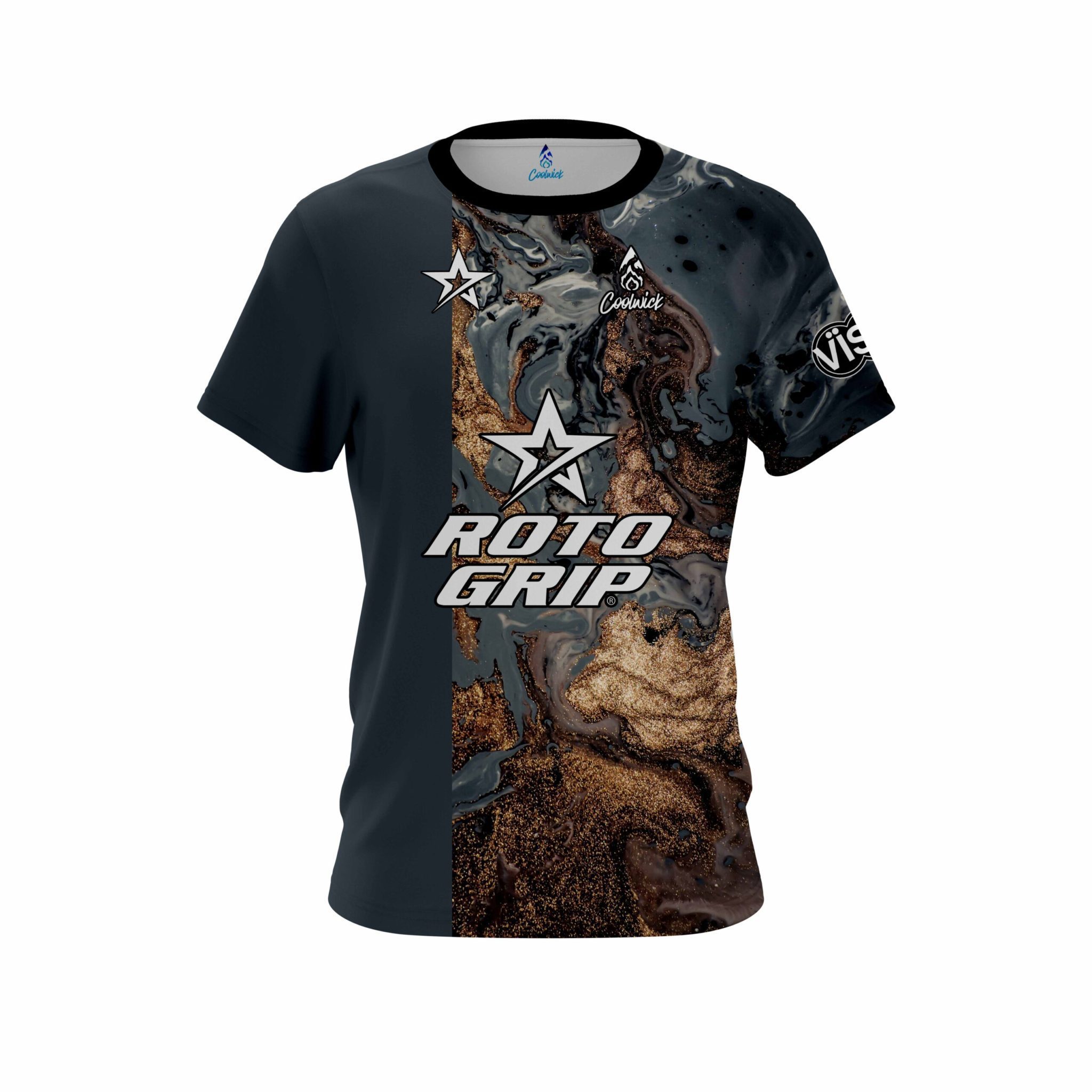 Roto Grip Sandra de Neergaard Gold Element CoolWick Bowling Jersey