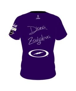 Alternative view of Storm Diana Zavjalova Purple White CoolWick Bowling Jersey