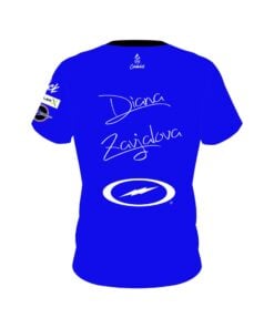Alternative view of Storm Diana Zavjalova Blue White CoolWick Bowling Jersey