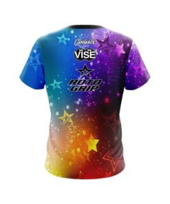 Alternative view of Stefanie Johnson Roto Grip Forever Be Cool Unicorn CoolWick Bowling Jersey