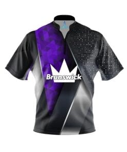 Brunswick Men Dye Sub Magic Lite CoolWick Performance Bowling Shirt 