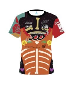 Columbia 300 Sandra Gongora Mexican Skeleton CoolWick Bowling Jersey
