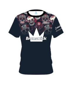 Brunswick Alyssa Ferraro Skulls CoolWick Bowling Jersey