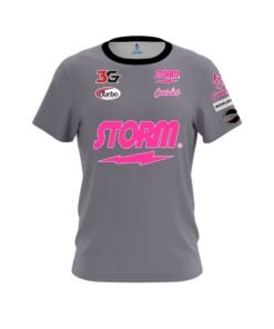 Storm Diana Zavjalova Grey Pink CoolWick Bowling Jersey