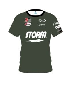 Storm Diana Zavjalova Olive White CoolWick Bowling Jersey